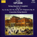 Spohr / Moscow Philharmonic Concertino Quartet - String Quartets 14 - Music CD