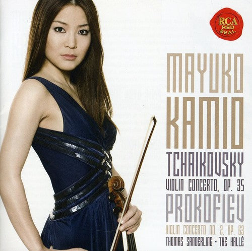 Tchaikovsky / Kamio / Halle Sym Orch / Sanderling - Tchaikovsky: Vln Cto / Prokofiev: Vln Cto No 2 - Music CD