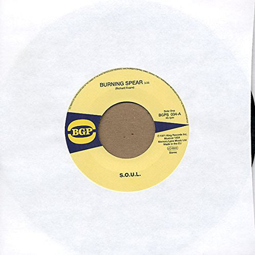 S.o.u.l. - Burning Spear / Do Whatever You Want To Do - Vinyl Record