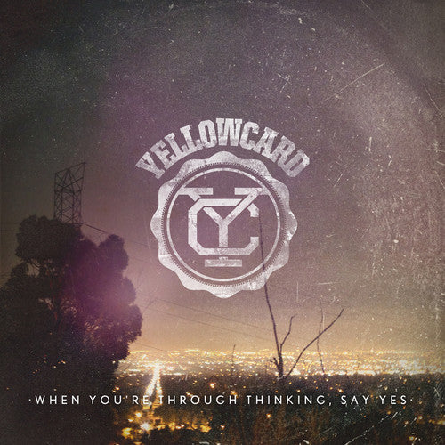 Yellowcard - When You're Through Thinking Say Yes - Music CD