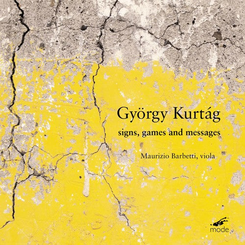Kurtag / Barbetti - Signs Games Messages - Music CD