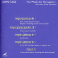 Cage,john - Works For Percussion 1 - DVD