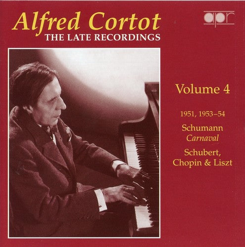 Cortot - Late Recordings 4 - Music CD