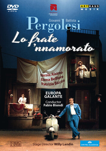 Pergolesi / Alaimo / Europa Galante / Biondi - Lo Frate Nnamorato - DVD