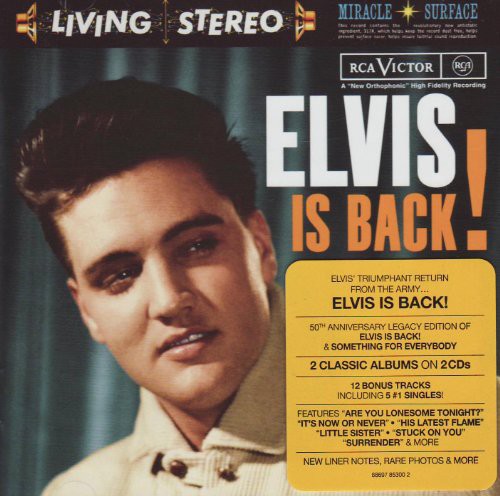 Presley,elvis - Elvis Is Back: Legacy Edition - Music CD