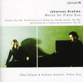 Brahms / Chipak / Kushnir - Works For Piano Duo - Music CD