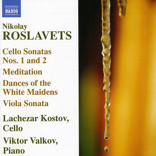 Roslavets / Kostov / Valkov - Works For Cello & Piano - Music CD
