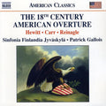 Reinagle / Hewitt / Sinfonia Finlandia / Gallois - Overtures - Music CD