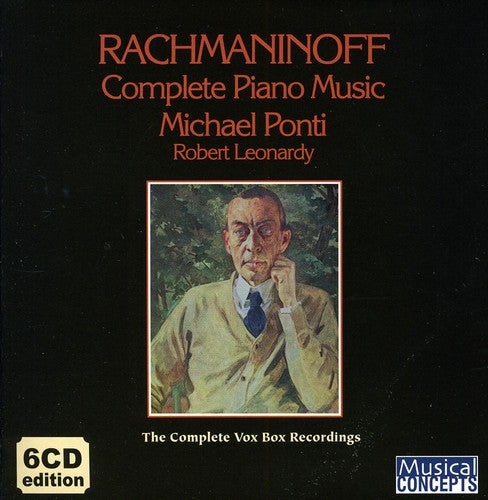 Rachmaninoff / Ponti / Leonardi - Complete Piano Music - Music CD