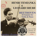 Beethoven / Shure / Temianka - 10 Sonatas For Violin & Piano - Music CD