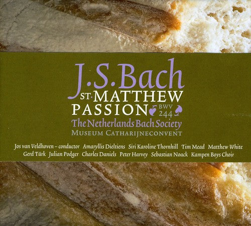 Bach / Dieltiens / Thornhill / Nbs / Veldhoven - St Matthew Passion - Super Audio CD