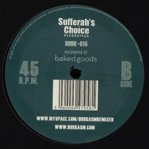 Dubkasm - Remixed Part 3 - Vinyl Record