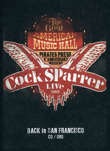 Cock Sparrer - Back In Sf 2009 - Music CD