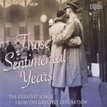 Readers Digest: Those Sentimental Years / Various - Readers Digest: Those Sentimental Years / Various - Music CD