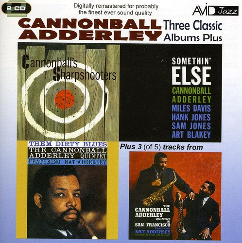 Adderley,cannonball - 3 Classic Lps-somethin Else / Sharpshooters / Them - Music CD