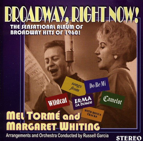 Torme,mel / Whiting,margaret - Broadway Right Now - Music CD