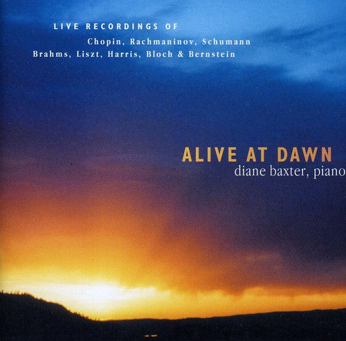 Baxter,diane - Alive At Dawn - Music CD