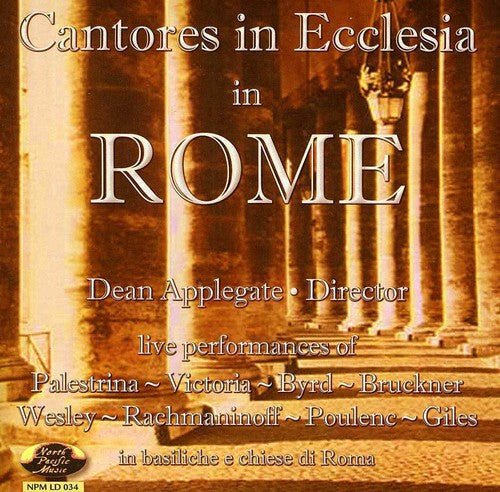 Cantores In Ecclesia/pyo - In Rome - Music CD