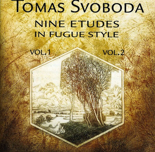 Svoboda,tomas - 9 Etudes In Fugue Style - Music CD