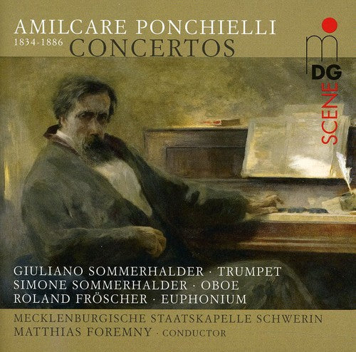Ponchielli / Schwerin / Sommerhalder - Fiati Ditalia: Ctos For Trumpet Oboe & Euphonium - Super Audio CD