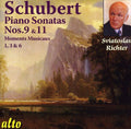 Piano Sonatas 9 & 11: Moments Musicaux Music CD