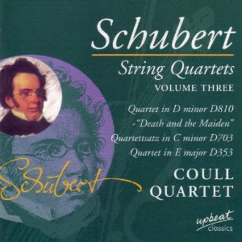Schubert / Coull String Quartet - String Quartets 3 - Music CD