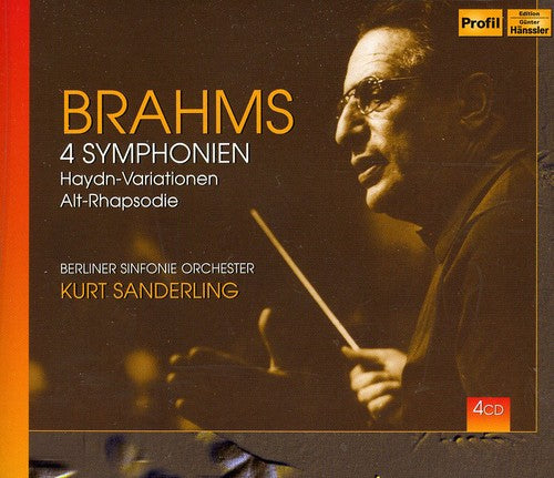 Brahms / Sanderling / Markert / Rcb / Bsyo - 4 Symphonies - Music CD