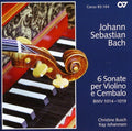 Bach Busch / Johannsen - 6 Sonate Per Violino E Cembalo - Music CD