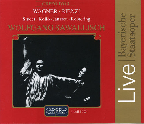 Wagner / Studer / Kollo / Sawallisch / Bsoc - Rienzi [complete] - Music CD