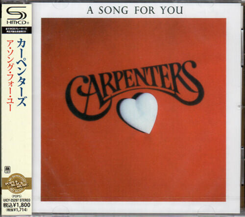 Carpenters - Song For You - Music CD