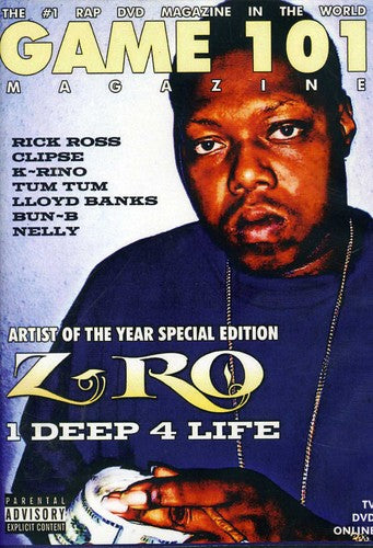 Game 101: Zro - 1 Deep 4 Life / Various - Game 101: Zro - 1 Deep 4 Life / Various - DVD