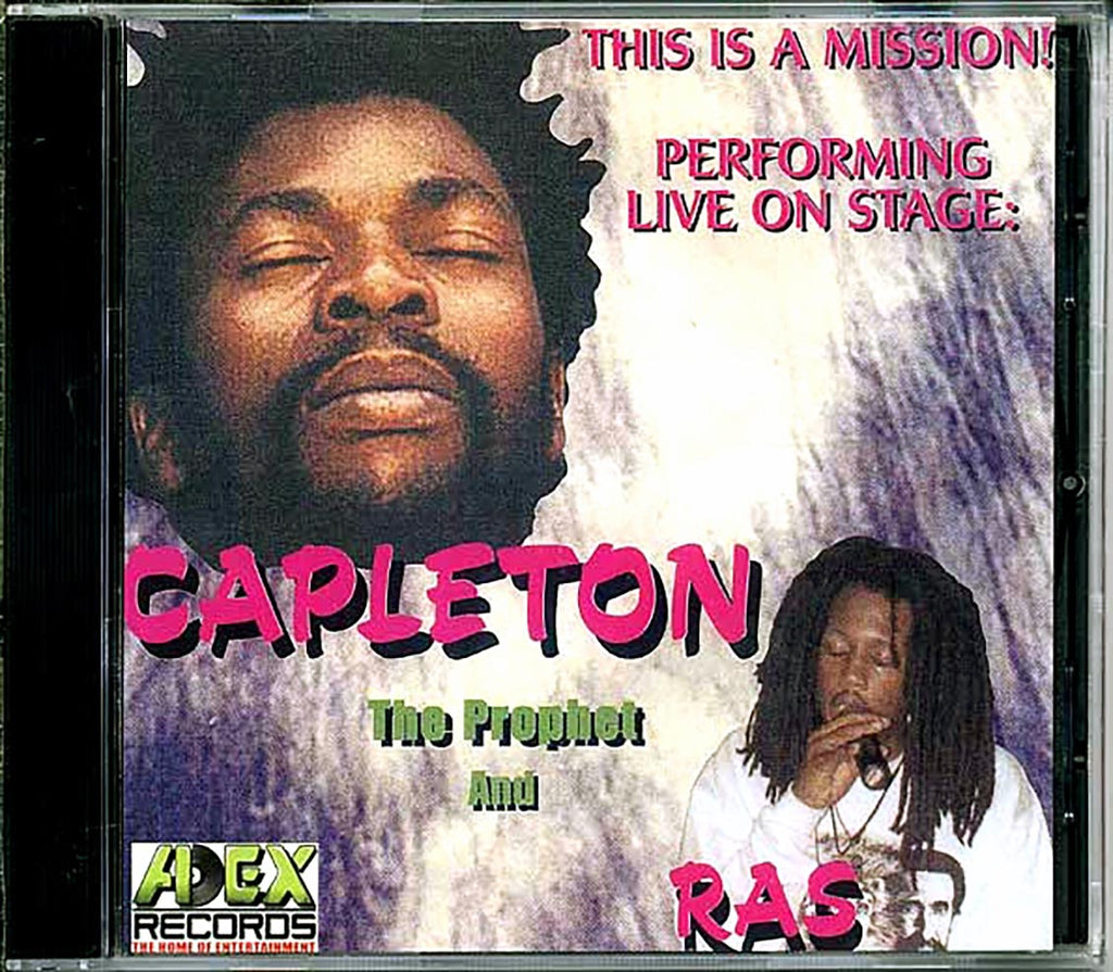 Capleton, Ras Shiloh - This Is A Mission: Performaing Live On Stage Capleton The Prophet And Ras Shiloh Music CD