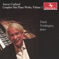Copland / Northington - Complete Solo Piano Works 1 - Music CD