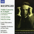 Respighi / Marzadori / Nyco / Di Vittorio - Violin Concerto In A Major - Music CD