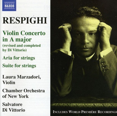 Respighi / Marzadori / Nyco / Di Vittorio - Violin Concerto In A Major - Music CD