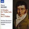 Rode / Koeckert,n & R - 12 Etudes For Violin Solo / Duos For 2 Violins - Music CD
