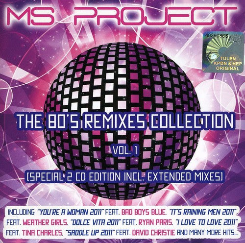 Ms Project - 80's Remixes Collection - Music CD