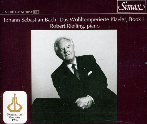 Bach / Riefling - Book 1: Well-tempered Klavier - Music CD