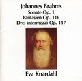 Brahms / Knardahl - Piano Sonata / Fantasies / 3 Intermezzos - Music CD