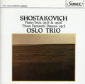 Shostakovich / Oslo Trio - Piano Trios 1 & 2 / 3 Fantastic Dances - Music CD
