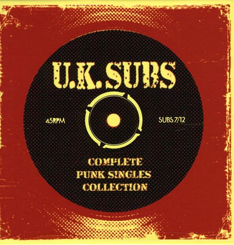 Uk Subs - Complete Punk Singles Collection - Music CD