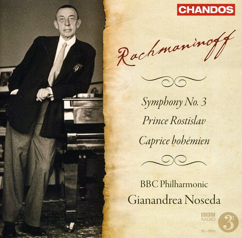 Rachmaninoff / Bbcp / Noseda - Sym 3 In Min / Prince Rostislav / Caprice Bohemien - Music CD