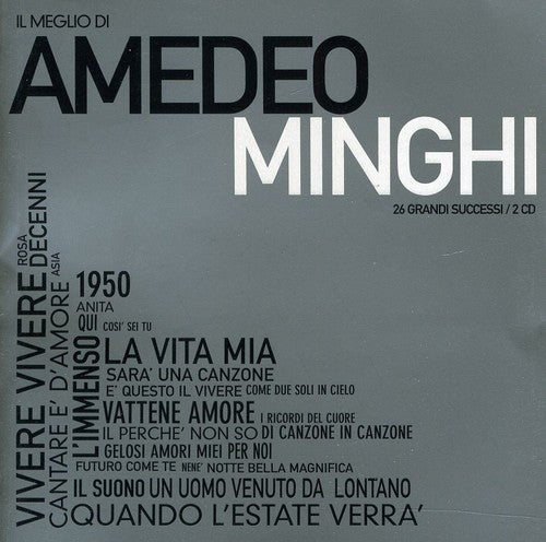 Minghi,amedeo - Il Meglio Di Amedeo Minghi - Music CD
