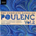 Poulenc / Milne / Anderson / Murray / Lott - Complete Songs 2 - Music CD