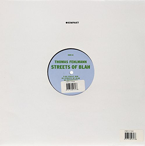 Fehlmann,thomas - Streets Of Blah - Vinyl Record