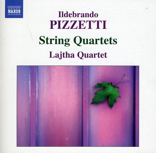 Pizzetti / Lajtha Quartet - String Quartets 1 & 2 - Music CD