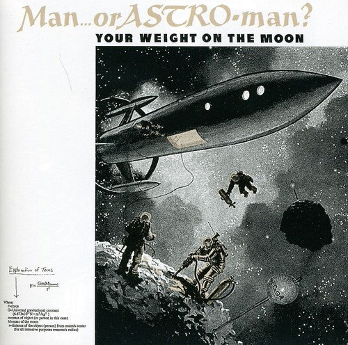 Man Or Astroman - Your Weight On The Moon - Music CD