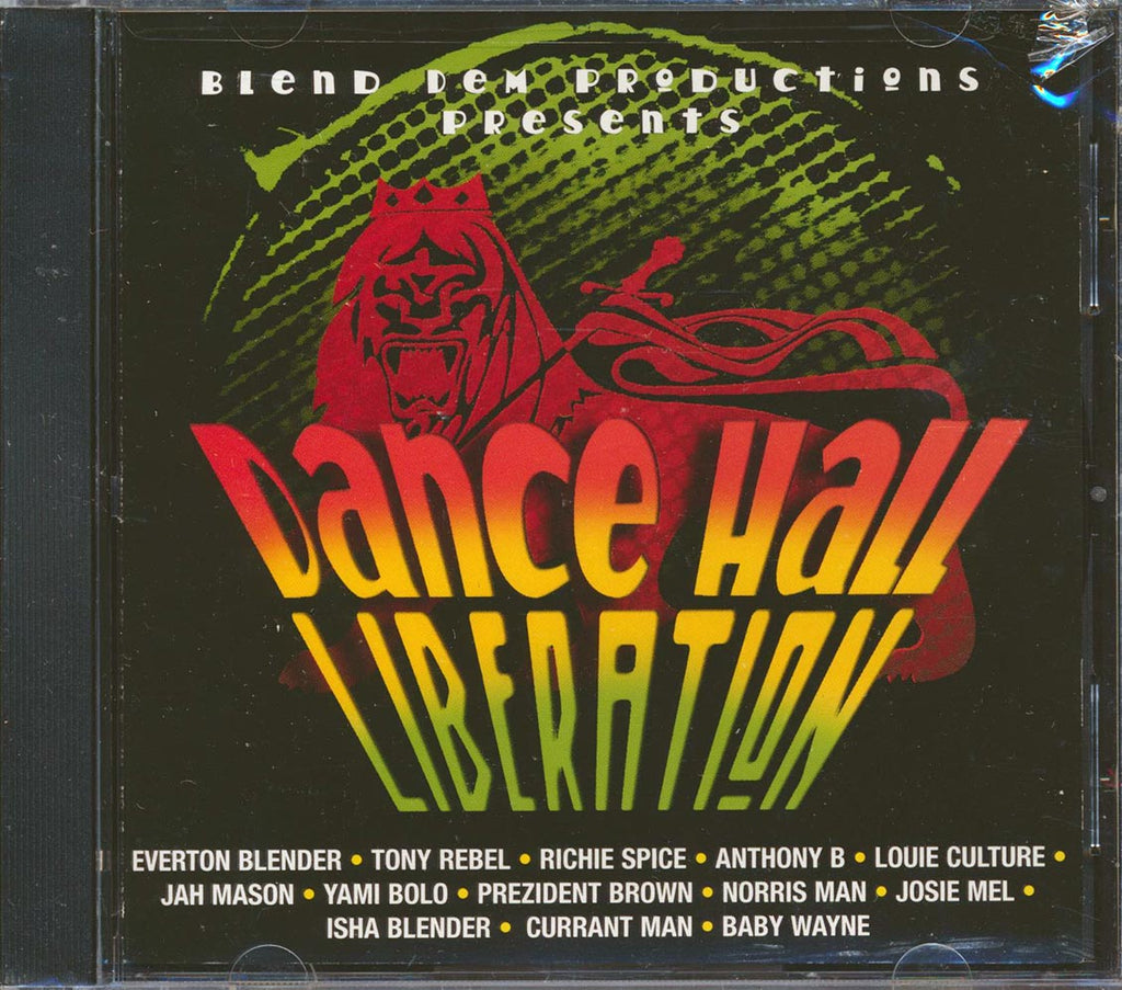 Richie Spice, Jah Mason, Tony Rebel, Everton Blender, Etc. - Dancehall Liberation Music CD