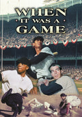 When It Was A Game - When It Was A Game - DVD