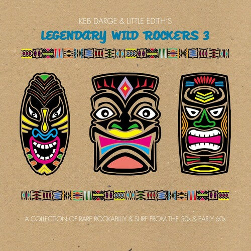 Darge,keb & Little Edith - Legendary Wild Rockers 3 - Music CD